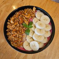 Smoothie bowl at CV Cafe in Kampot