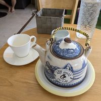 Green Tea at CV Cafe in Kampot