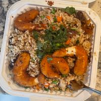 shrimp fried rice  at Loving Hut - North Park in San Diego