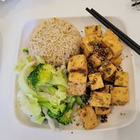 Lemongrass tofu at Loving Hut - North Park in San Diego