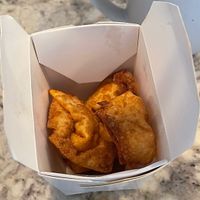 cheese wontons  at Loving Hut - North Park in San Diego