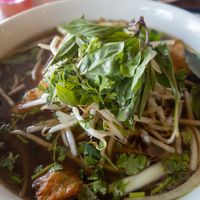 Blissful Pho ( with all the added fixings )  at Loving Hut - North Park in San Diego