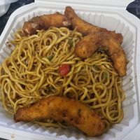 Cha cha garlic noodles   at Loving Hut - North Park in San Diego