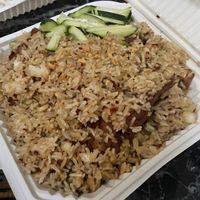 Butter garlic fried rice   at Loving Hut - North Park in San Diego