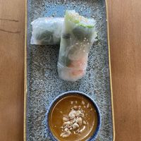 Fresh summer rolls starter   at Loving Hut - North Park in San Diego