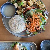 lemongrass tofu  at Loving Hut - North Park in San Diego