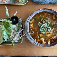 royal noodle soup  at Loving Hut - North Park in San Diego