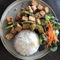 Lemon tofu  at Loving Hut - North Park in San Diego