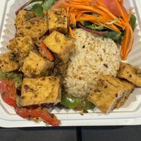 Lemongrass Tofuu  at Loving Hut - North Park in San Diego