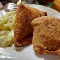 Samosas at Sabor a India in Mallorca