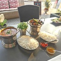 Linzen dahl en groenten at Sabor a India in Mallorca