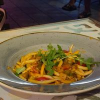 Pasta with mushrooms 🍄 at Maslina in Rijeka