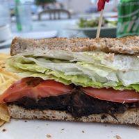eggplant bacon BLT  at Brigantine Bistro in Brigantine