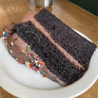 chocolate ganache  at Peacefood Cafe - Uptown in New York City