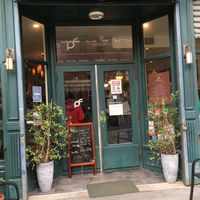 Front door at Peacefood Cafe - Uptown in New York City