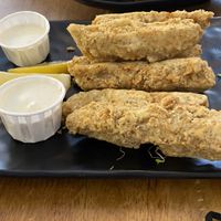 Chickn tenders  at Peacefood Cafe - Uptown in New York City