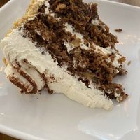 Carrot cake  at Peacefood Cafe - Uptown in New York City