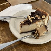 Peanut Butter Cheesecake  at Peacefood Cafe - Uptown in New York City