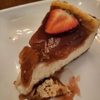 Cheesecake at Peacefood Cafe - Uptown in New York City