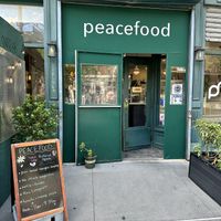 Restaurant Front   at Peacefood Cafe - Uptown in New York City