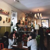 inside  at Peacefood Cafe - Uptown in New York City