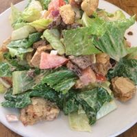 caesar salad at Peacefood Cafe - Uptown in New York City