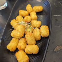 Tater tots at Peacefood Cafe - Uptown in New York City