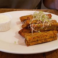 Bean fries at Peacefood Cafe - Uptown in New York City