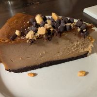 Peanut butter cheesecake  at Peacefood Cafe - Uptown in New York City