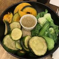 Rice bowl   at Peacefood Cafe - Uptown in New York City
