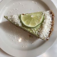Best Keylime Pie EVER at Peacefood Cafe - Uptown in New York City