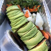Raw sushi roll   at Peacefood Cafe - Uptown in New York City