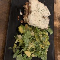 Puerto Rican plantain lasagna - such interesting flavours!  at Peacefood Cafe - Uptown in New York City