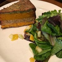 3-layer vegan quiche at Peacefood Cafe - Uptown in New York City