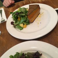 pumpkin quiche (delicious) at Peacefood Cafe - Uptown in New York City