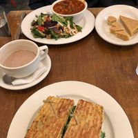 Lunch  at Peacefood Cafe - Uptown in New York City