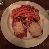 Unchicken Parmisan at Peacefood Cafe at Peacefood Cafe - Uptown in New York City