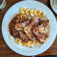 French toast at Peacefood Cafe - Uptown in New York City