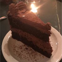 Chocolate cake  at Peacefood Cafe - Uptown in New York City