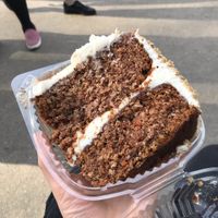 Carrot cake! at Peacefood Cafe - Uptown in New York City