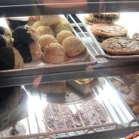 Dessert case at Peacefood Cafe - Uptown in New York City