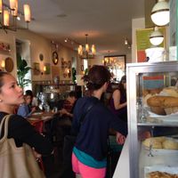 View from the front at Peacefood Cafe - Uptown in New York City