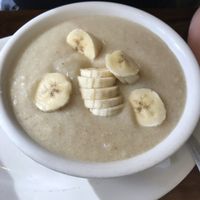 Quinoa porridge perfect sweetness at Peacefood Cafe - Uptown in New York City