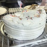 Another nice cake at Peacefood Cafe - Uptown in New York City