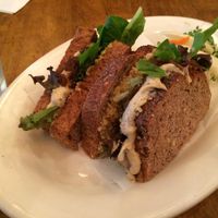japanese pumpkin sandwich  at Peacefood Cafe - Uptown in New York City
