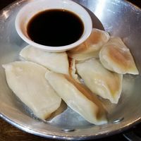Steamed Dumplings at Vina Vegan in Newtown