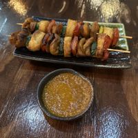 Skewers  at Vina Vegan in Newtown