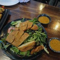 Duck salad at Vina Vegan in Newtown