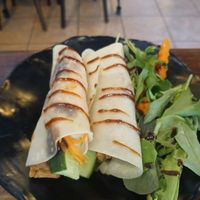 Peking duck pancakes at Vina Vegan in Newtown
