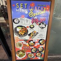 Set menu  at Vina Vegan in Newtown